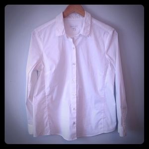 J. Jill Essential Shirt White Button Down